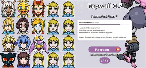 fapwall patreon  Interactive Fiction